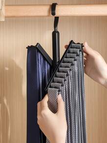 Lưu trữ cà vạt - màu đen - Xem 3