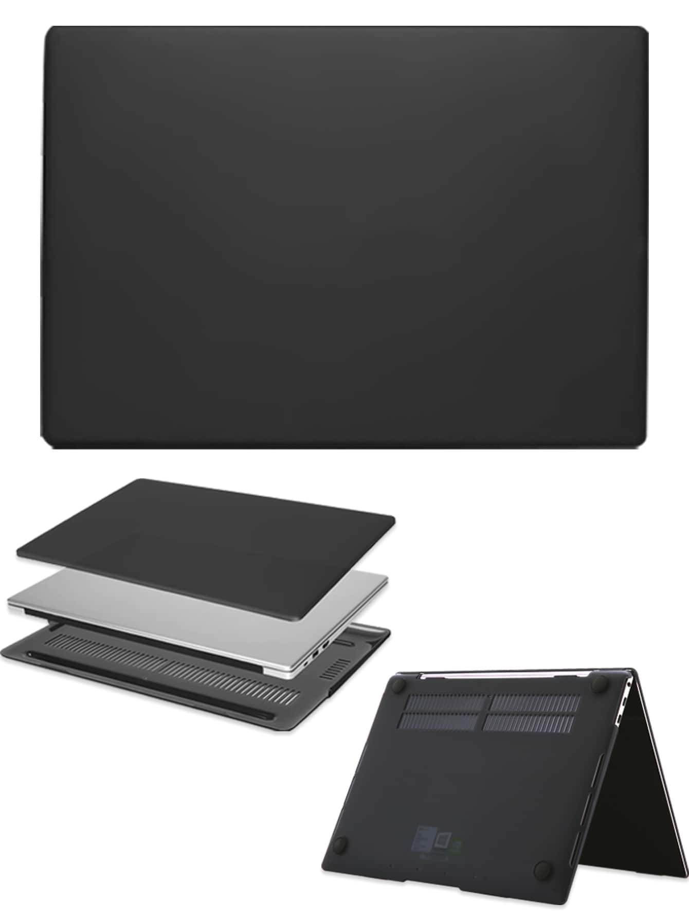 Compatible Con Huawei Matebook 14 - Funda Protectora De Carcasa Dura Para Computadora Portátil En Color Negro Mate - MateBook 14 - Ver 1