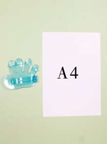 1pc Solid Color Pet Bath Glove For Dog And Cat For Shower - Baby Blue - View 5