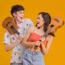 Donner Concert Tenor Ukulele For Beginners Adults 23/26 Inch Mahogany Travel Ukalalee Yukalalee 1Pc With Complete Kits Accessories Bag Strap Tuner Strings Picks Cloth Musical Instruments Gift DUC-100/DUT-100 Series - DUT-100 次中音 26 英寸 - 查看 7