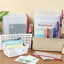 20pcs Mesh Zipper Bags In Various Sizes - Multicolor - View 6