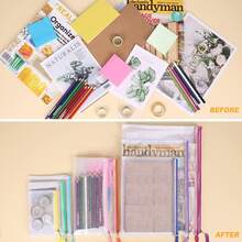 20pcs Mesh Zipper Bags In Various Sizes - Multicolor - View 7