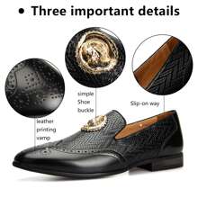 Men's Fashion Classic Loafers Luxury Loafer Shoes And Weeding Dress Shoes For Men