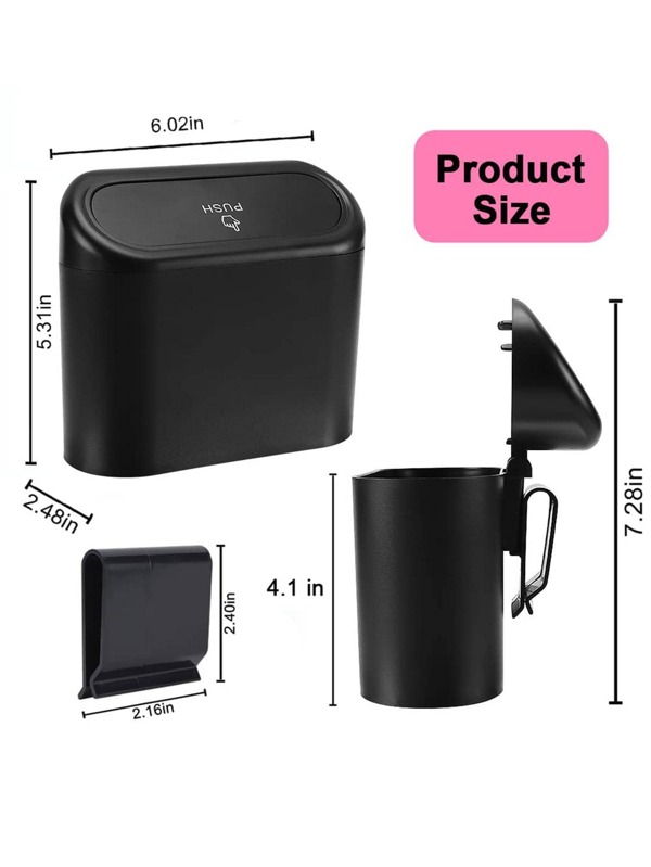 Keep Clean and Tidy with This Multipurpose Automotive Garbage Container