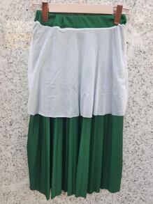 Women Skirts - 綠色 - 查看 4