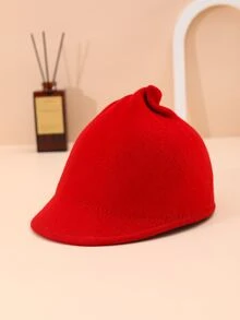 短邊羊毛騎士馬術帽