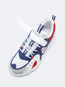 Balabala 1雙男孩舒服透氣撞色老爹鞋適用於四季 - 彩色 - 查看 6