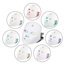 7色led美容面膜,清透肌膚,抗皺美容 - 白色 - 查看 3