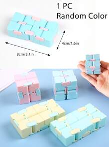 1/2/3/4 件随机颜色无限魔方青少年益智玩具 - 彩色 - 查看 5