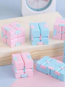 1/2/3/4 件随机颜色无限魔方青少年益智玩具 - 彩色 - 查看 3