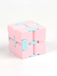 1/2/3/4 件随机颜色无限魔方青少年益智玩具 - 彩色 - 查看 1