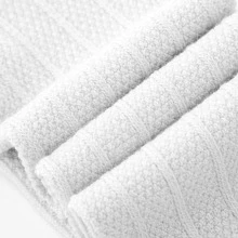 Calças de bebê para usar na parte de baixo, finas e respiráveis, confortáveis, em tela, à prova de mosquitos e antiderrapantes, leggings de cintura alta com acabamento em renda, calças cropped. - Branco - Ver 3