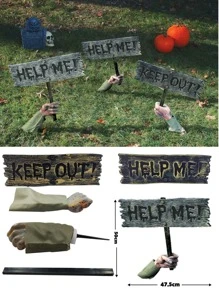 Decoración mantener , Halloween decoraciones para exterior usar - Amarillo - Ver 2