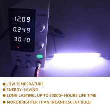 1pc License Plate Light Extremely Bright Car LED U.S. License Plate Lights Assembly with Bracket for Trailer UTV ATV Truck RV - White - View 10