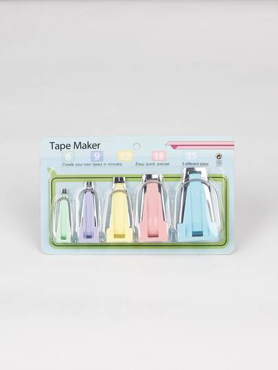 5pcs Sewing Hem Binder Presser Foot, Home Fabric Patchwork Bias Tape Maker Tools, Binding Attachment Roller Accessory