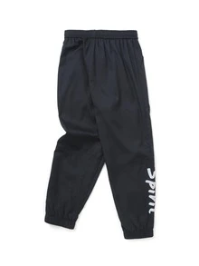 Balabala 1pc Tween Boy Letter Graphic Elastic Waist Pants suitable for Spring and Autumn - Black - View 2