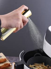 1入組烹飪用油噴霧器,橄欖油噴霧器,100毫升橄欖油噴霧瓶,適用於沙拉、燒烤、廚房烘焙、烤肉 - 金色 - 查看 7