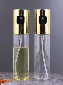 1入組烹飪用油噴霧器,橄欖油噴霧器,100毫升橄欖油噴霧瓶,適用於沙拉、燒烤、廚房烘焙、烤肉 - 金色 - 查看 2