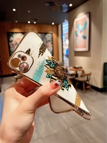 向日葵圖案手機外殼 - 彩色 - 查看 3