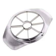 Apple Corer Slicer, Stainless Steel Fruit Cutter & Divider Tool For Apples And Other Fruits - Silver - View 6
