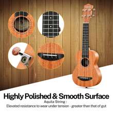 Donner Concert Tenor Ukulele For Beginners Adults 23/26 Inch Mahogany Travel Ukalalee Yukalalee 1Pc With Complete Kits Accessories Bag Strap Tuner Strings Picks Cloth Musical Instruments Gift DUC-100/DUT-100 Series - DUT-100 次中音 26 英寸 - 查看 2