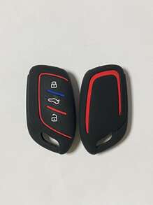 車鑰匙矽膠套合適的適用於,,,MGGs,,,,,MG,, - 黑色 - 查看 3