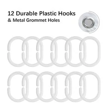 1 Miếng Cây thông noel Người tuyết Rèm cửa nhà tắm , Mùa Đông Kỳ nghỉ Giáng sinh Năm mới Rèm cửa nhà tắm , Vải Polyester Rèm tắm chống nước Với 12 Móc , Đối với Giáng sinh Đồ trang trí , Giáng sinh Qủa tặng - In - Xem 5