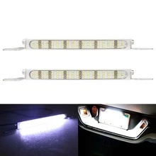 1pc License Plate Light Extremely Bright Car LED U.S. License Plate Lights Assembly with Bracket for Trailer UTV ATV Truck RV - White - View 3