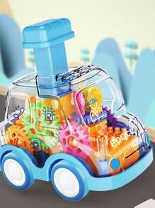 1pc Children's Inertial Gear Car, Press And Go Toy For Baby, Random Color,Baby Boy Toys,Car Toys,Toys For Babies,Back To School