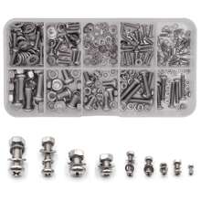 320 Peças Parafusos E Nozes Set E Set , M2 M2.5 M3 M4 M5 Cruz Frigideira Cabeça Parafusos Nozes Parafusos Aço Inoxidável Máquina Parafusos Parafusos Para Casa Comercial E Industrial Usar