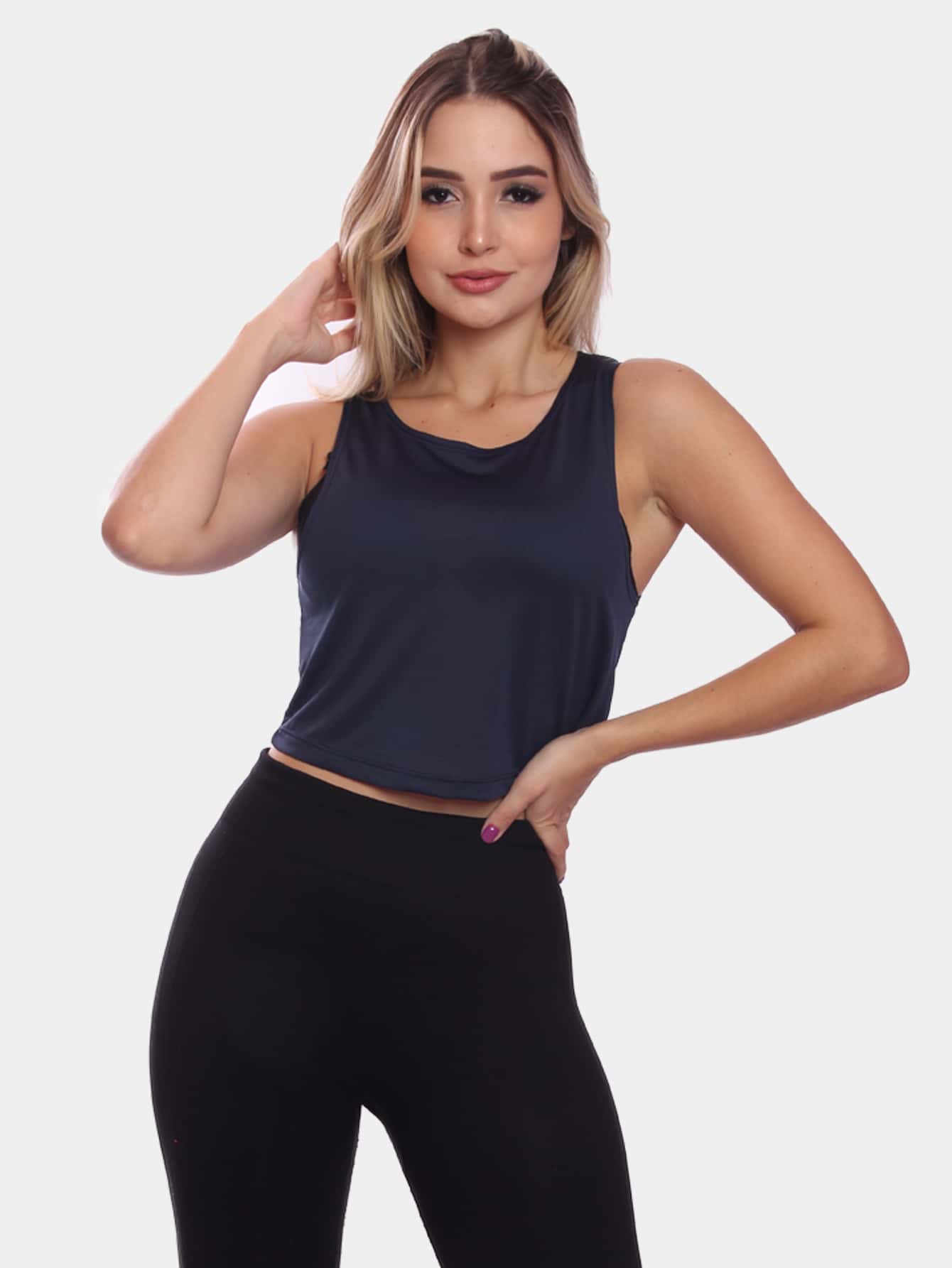 Women T-Shirts - 藏蓝色 - 查看 1