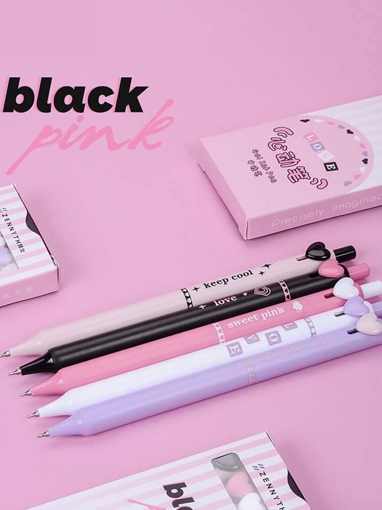 Cute Color Pens For Women Toshine Colorful Gel Ink Pens Multi - View #2