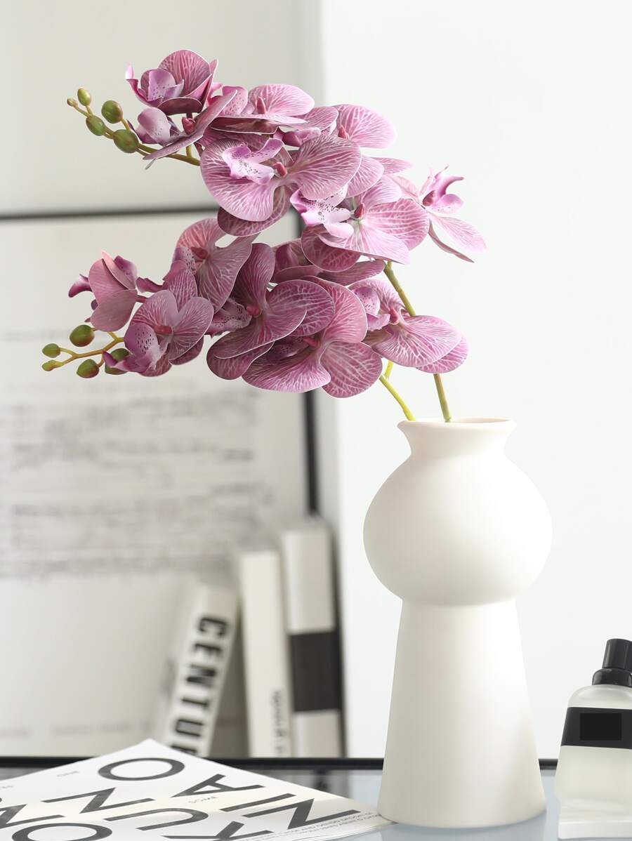 Hoa Nhân Tạo - Màu đỏ tím - Xem 1