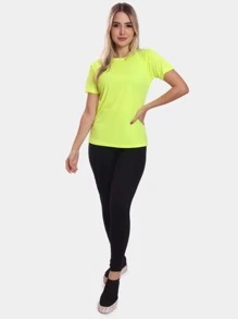 Women's Short Sleeve Baby Look Dry Fit T-Shirt