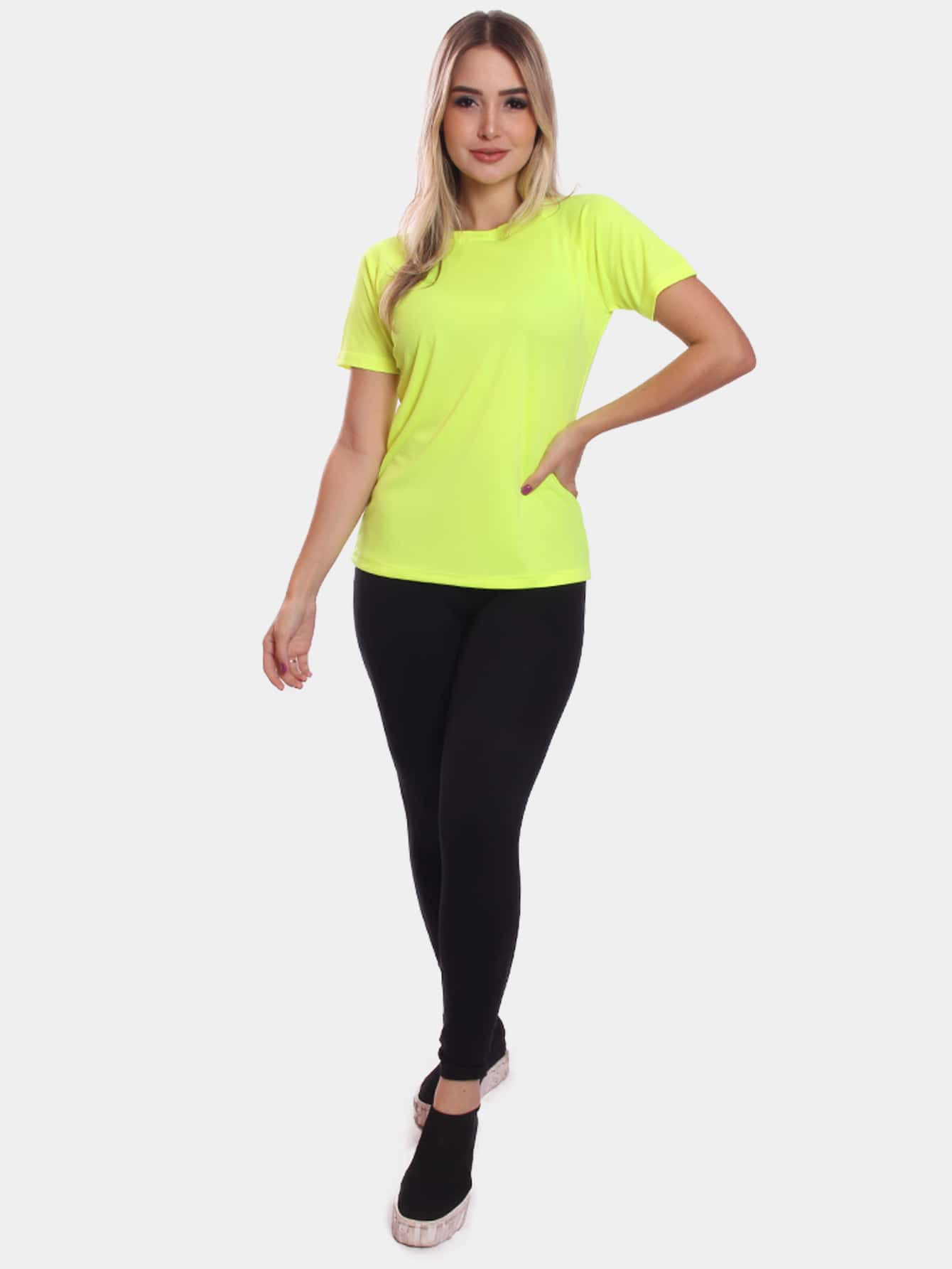 Women's Short Sleeve Baby Look Dry Fit T-Shirt