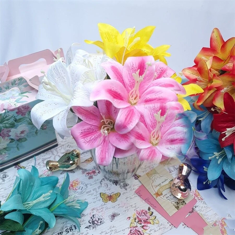 Artificial Flowers - 白色 - 查看 1