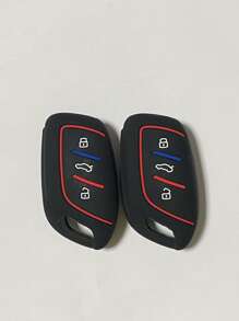 車鑰匙矽膠套合適的適用於,,,MGGs,,,,,MG,, - 黑色 - 查看 2