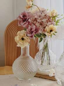 Florero de vidrio - transparente - Ver 2