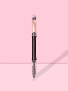 1件套高端睫毛梳（带盖）、双头眉刷、睫毛夹、超细眼线刷、眉胶刷套装，包含眉刷、眼影刷、螺旋刷、螺旋刷，赠品 - 黑色 - 查看 9