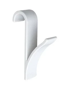 4pcs/set Heated Towel Radiator Hooks, Radiator Railway Bath Hook Stand, Flat Hooks, Bathroom And Kitchen Coat Hat Hooks Storage Rack - White - View 7