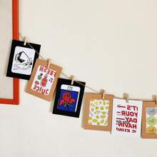 All White Paper Photo Frame