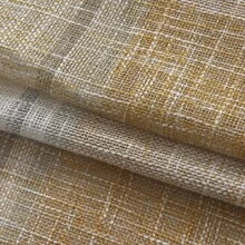 1pc Thick Embroidered Yellow Voile Curtain With Rod Hole - Yellow - View 6