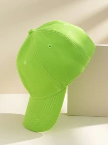 1pc Ladies' Neon Green Couple Baseball Cap For Spring, Summer And Autumn - Mint Green - View 3