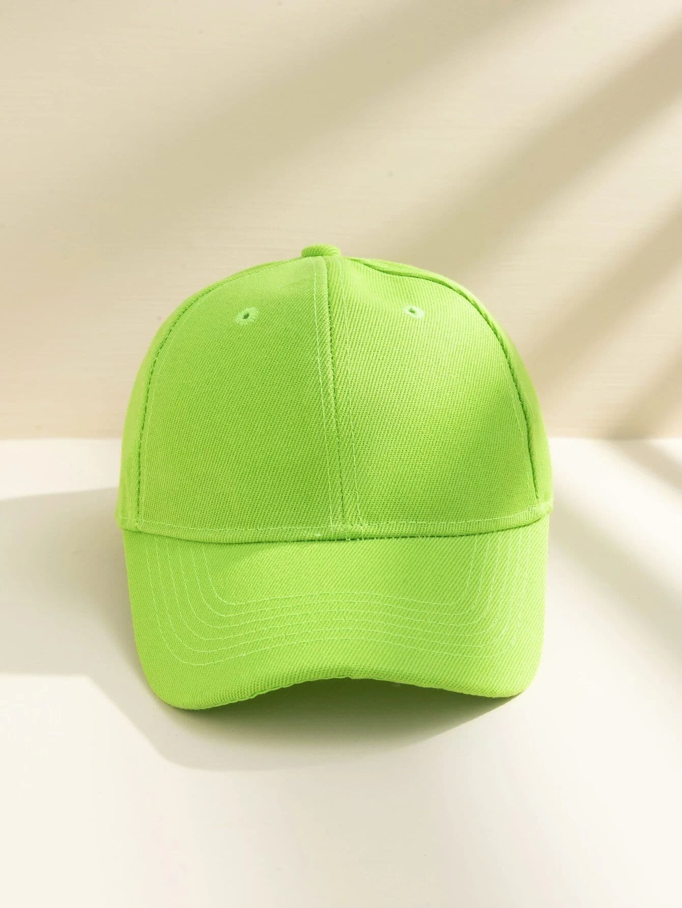 1pc Ladies' Neon Green Couple Baseball Cap For Spring, Summer And Autumn - Mint Green - View 1