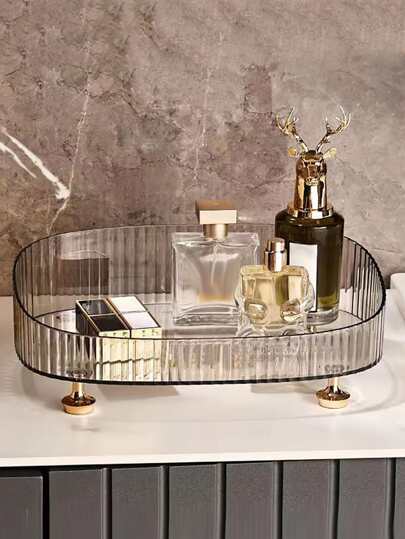 1 件装大号化妆品收纳盒，可收纳口红、面霜、眼影、化妆笔、眉笔、面膜等，适用于浴室、洗漱台、梳妆台等场所，也可用于房间、家居、卧室、浴室、住宅、粉色房间、客厅装饰、旅行用品收纳、礼品袋、送给妈妈、爸爸、男士、朋友、老师的礼物、生日礼物、婚礼礼物、办公桌、置物架、配件收纳、礼品盒、趣味礼物、收纳盒、珠宝盒、化妆刷收纳袋、化妆刷架、香水收纳盒、化妆包、女士礼物、圣诞礼物、女士礼物创意