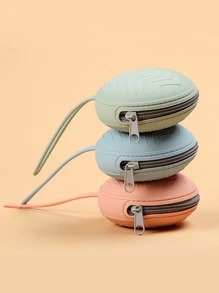 多功能矽膠安撫奶嘴收納盒適用於兒童帶懸掛繩索,便攜牙膠和玩具收納袋,防丟盒鏈條適用於嬰兒,綠色 - 綠色 - 查看 6