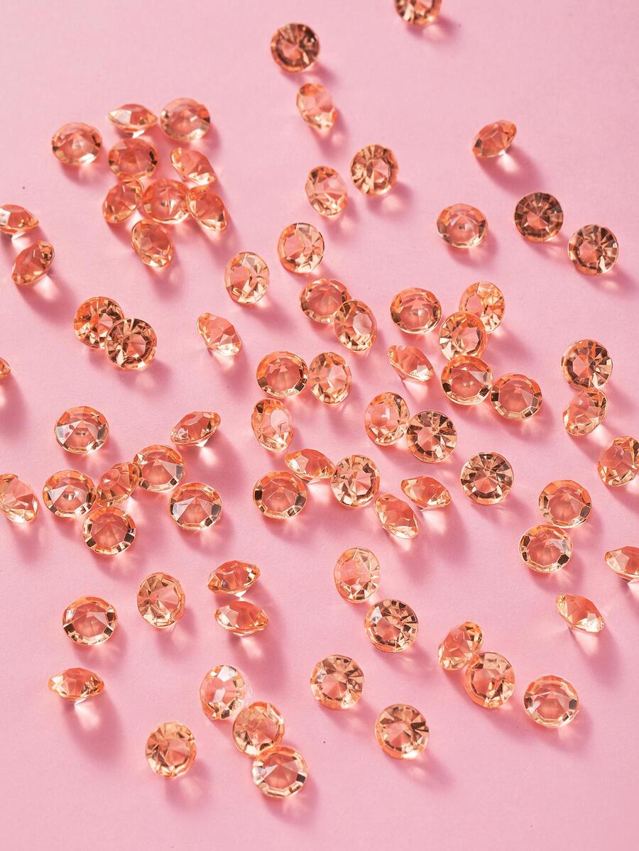 Đá Acrylic, Trang trí đám cưới, Trang trí bàn, Chất độn bình hoa, Trang trí tiệc, Phụ kiện tự làm - Hoa hồng vàng - Xem 1