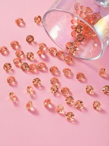Đá Acrylic, Trang trí đám cưới, Trang trí bàn, Chất độn bình hoa, Trang trí tiệc, Phụ kiện tự làm - Hoa hồng vàng - Xem 3
