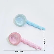 5入組可愛的髮夾,包括直夾、前額夾、側夾、劉海夾和髮夾