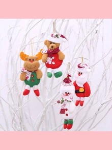 新款聖誕裝飾包括聖誕老人,樹裝飾,節慶裝飾和樹吊墜